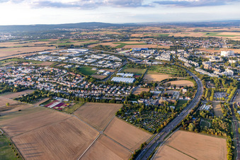 Quartier Kalbach-Riedberg in Frankfurt am Main dans le département Hesse, Allemagne vue d'en haut