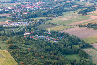 Vue aérienne de Didiland à Morsbronn-les-Bains dans le département Bas Rhin, France