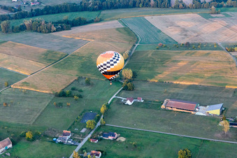 Kindwiller dans le département Bas Rhin, France d'en haut