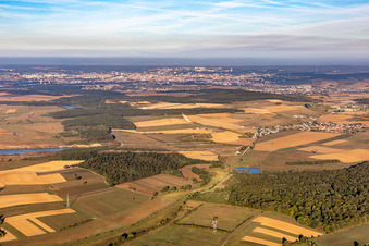Vue aérienne de Nancy dans le département Meurthe et Moselle, France