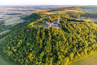 Basilique de Sion à Saxon-Sion dans le département Meurthe et Moselle, France hors des airs