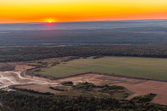 Photographie aérienne de Aéroport Pont-Saint-Vincent à Pont-Saint-Vincent dans le département Meurthe et Moselle, France