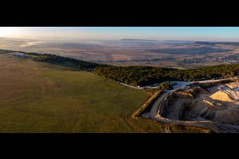 Aéroport Pont-Saint-Vincent à Pont-Saint-Vincent dans le département Meurthe et Moselle, France depuis l'avion