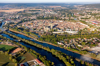 Dommartin-lès-Toul dans le département Meurthe et Moselle, France d'en haut