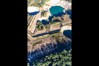 Photographie aérienne de Exploitation minière à ciel ouvert à Lenoncourt dans le département Meurthe et Moselle, France