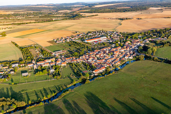 Photographie aérienne de Coussey dans le département Vosges, France