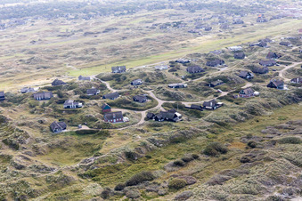Enregistrement par drone de Fanø dans le département Syddanmark, Danemark
