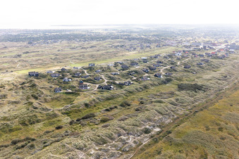 Image drone de Fanø dans le département Syddanmark, Danemark