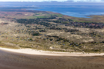 Fanø dans le département Syddanmark, Danemark vue du ciel