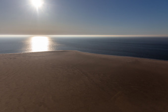 Parc national de la mer des Wadden à Fanø dans le département Syddanmark, Danemark d'en haut