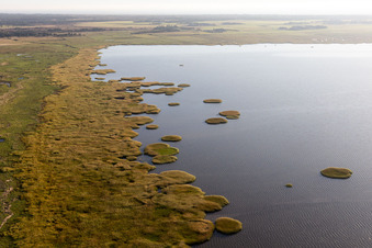 Parc national de la mer des Wadden à Fanø dans le département Syddanmark, Danemark d'en haut