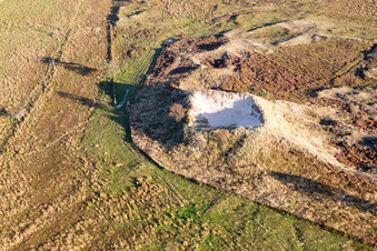 Image drone de Parc national de la mer des Wadden à Fanø dans le département Syddanmark, Danemark
