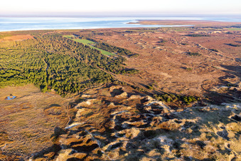 Parc national de la mer des Wadden à Fanø dans le département Syddanmark, Danemark d'en haut