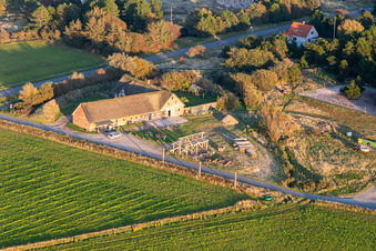 Vue aérienne de Magasin de la ferme à Fanø dans le département Syddanmark, Danemark