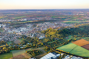 Photographie aérienne de Asperg dans le département Bade-Wurtemberg, Allemagne