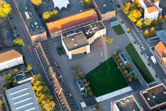 Vue aérienne de Salle de réception Forum am Schlosspark à Ludwigsburg dans le département Bade-Wurtemberg, Allemagne