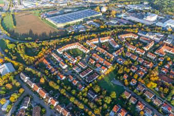Photographie aérienne de Quartier Pflugfelden in Ludwigsburg dans le département Bade-Wurtemberg, Allemagne