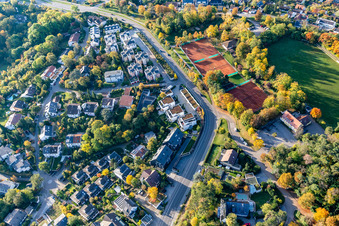 Vue aérienne de SV Leonberg à Leonberg dans le département Bade-Wurtemberg, Allemagne