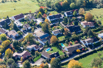 Vue aérienne de À Gallows Hill à Nürtingen dans le département Bade-Wurtemberg, Allemagne