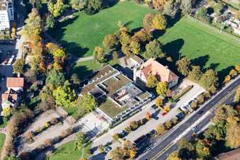 Vue aérienne de Piscine intérieure à Nürtingen dans le département Bade-Wurtemberg, Allemagne