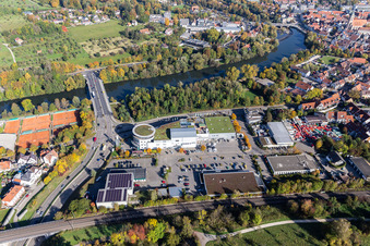 Vue aérienne de Le Sombrero à Nürtingen dans le département Bade-Wurtemberg, Allemagne