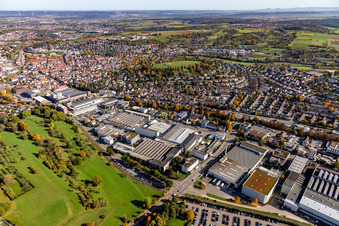 Photographie aérienne de Metabo Works à Nürtingen dans le département Bade-Wurtemberg, Allemagne