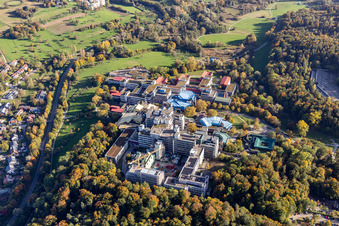 Vue aérienne de Université Konstanz à le quartier Egg in Konstanz dans le département Bade-Wurtemberg, Allemagne