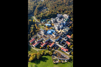 Vue aérienne de Campus Université Konstanz à le quartier Egg in Konstanz dans le département Bade-Wurtemberg, Allemagne