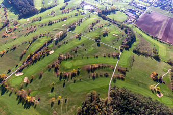 Photographie aérienne de Club de golf Steigerwald e.V. à Geiselwind dans le département Bavière, Allemagne