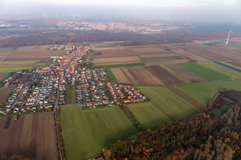 Image drone de Quartier Hayna in Herxheim bei Landau dans le département Rhénanie-Palatinat, Allemagne