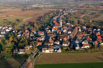 Photographie aérienne de Quartier Bohlsbach in Offenburg dans le département Bade-Wurtemberg, Allemagne