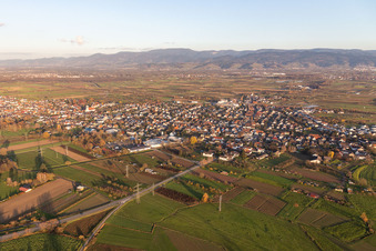 Vue aérienne de Quartier Urloffen in Appenweier dans le département Bade-Wurtemberg, Allemagne