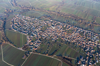 Vue oblique de Quartier Arzheim in Landau in der Pfalz dans le département Rhénanie-Palatinat, Allemagne