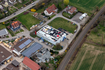 Vue aérienne de Moonlight International à Schwörstadt dans le département Bade-Wurtemberg, Allemagne