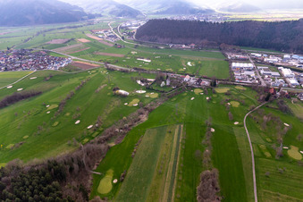 Vue aérienne de Golf Club Gröbernhof eV à Zell am Harmersbach dans le département Bade-Wurtemberg, Allemagne