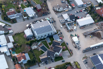 Vue aérienne de Quartier Ebersweier in Ohlsbach dans le département Bade-Wurtemberg, Allemagne