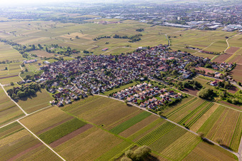 Image drone de Quartier Nußdorf in Landau in der Pfalz dans le département Rhénanie-Palatinat, Allemagne