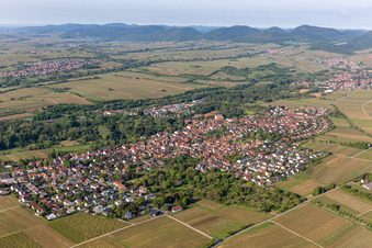 Photographie aérienne de Quartier Godramstein in Landau in der Pfalz dans le département Rhénanie-Palatinat, Allemagne