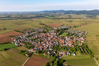 Enregistrement par drone de Quartier Mörzheim in Landau in der Pfalz dans le département Rhénanie-Palatinat, Allemagne