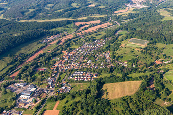 Vue aérienne de Quartier Queichhambach in Annweiler am Trifels dans le département Rhénanie-Palatinat, Allemagne