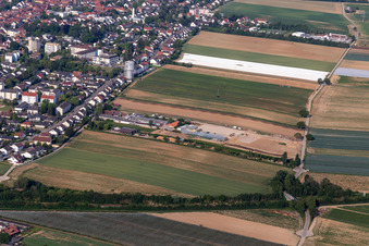 Kandel dans le département Rhénanie-Palatinat, Allemagne hors des airs