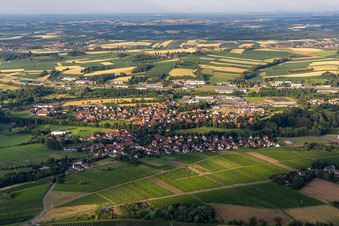 Image drone de Quartier Altenstadt in Wissembourg dans le département Bas Rhin, France
