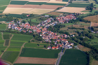 Enregistrement par drone de Oberhausen dans le département Rhénanie-Palatinat, Allemagne