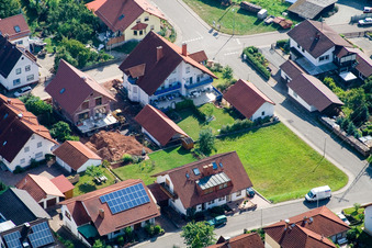 Ritter-Stephan-von-Mörlheim-Straße à Eußerthal dans le département Rhénanie-Palatinat, Allemagne vue du ciel