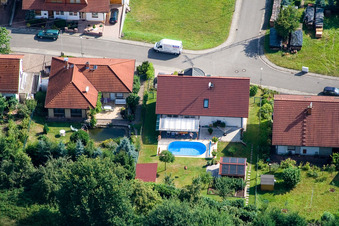 Image drone de Ritter-Stephan-von-Mörlheim-Straße à Eußerthal dans le département Rhénanie-Palatinat, Allemagne