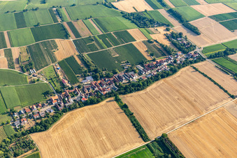 Vollmersweiler dans le département Rhénanie-Palatinat, Allemagne hors des airs