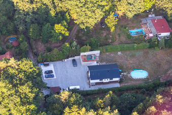 Vue aérienne de Au Kleiner Höchst à Ludwigswinkel dans le département Rhénanie-Palatinat, Allemagne