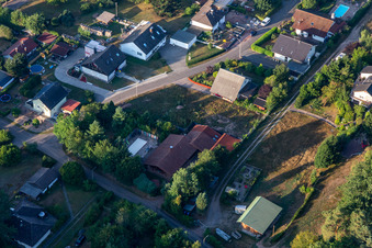 Vue oblique de Au Saufelsen à Ludwigswinkel dans le département Rhénanie-Palatinat, Allemagne