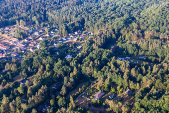 Ludwigswinkel dans le département Rhénanie-Palatinat, Allemagne hors des airs