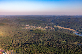 Ludwigswinkel dans le département Rhénanie-Palatinat, Allemagne vue d'en haut